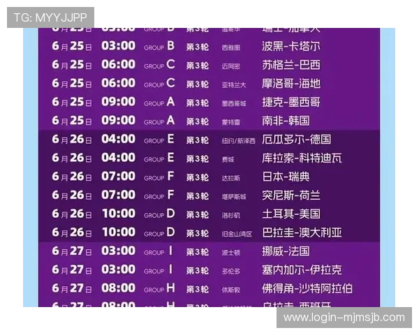 2026年世界杯比赛时间安排详细解析美加墨中国时间对应关系 2026年世界杯比赛时间安排详细解析美加墨中国时间对应关系